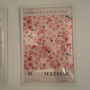 Henri Matisse Flower Poster